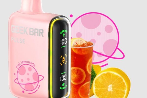 The Geek Bar Pulse Pink Lemonade Vape with 15000 Puffs delivers a refreshing, citrusy burst of flavor that’s perfect for any vaper craving a sweet and tangy experience.